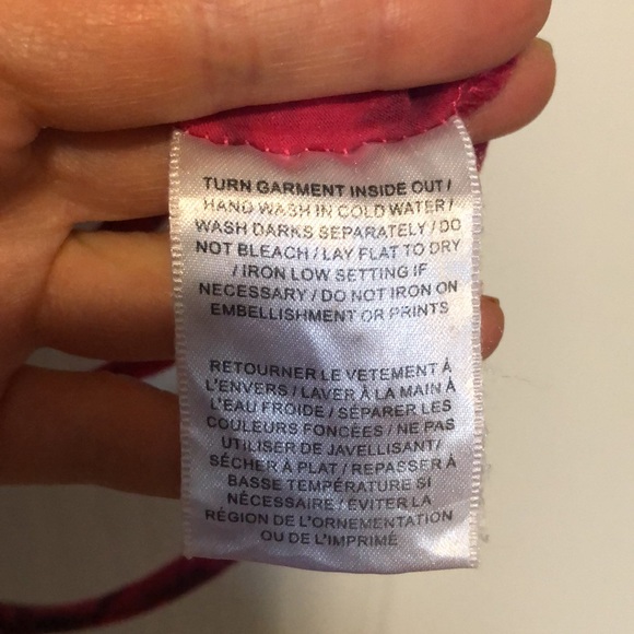 Parasuco XS Hot Pink/Charcoal Grey Muscle Tank - Picture 4 of 4